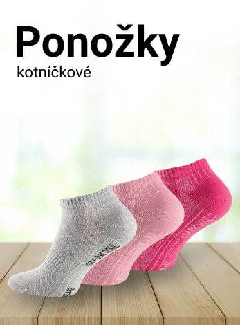 Kotníkové ponožky dámské